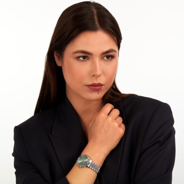 TRUSSARDI WOMAN WATCH T BENT SILVER