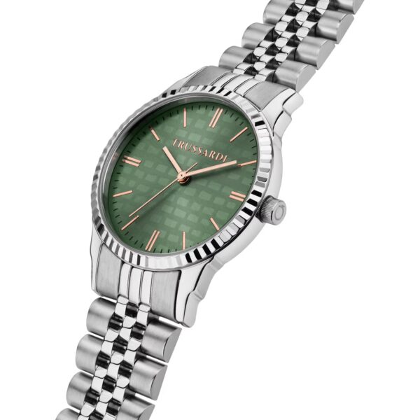TRUSSARDI WOMAN WATCH T BENT SILVER