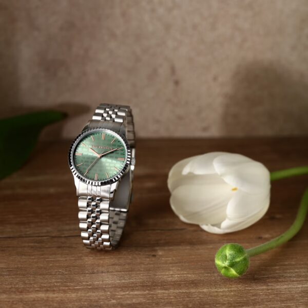 TRUSSARDI WOMAN WATCH T BENT SILVER