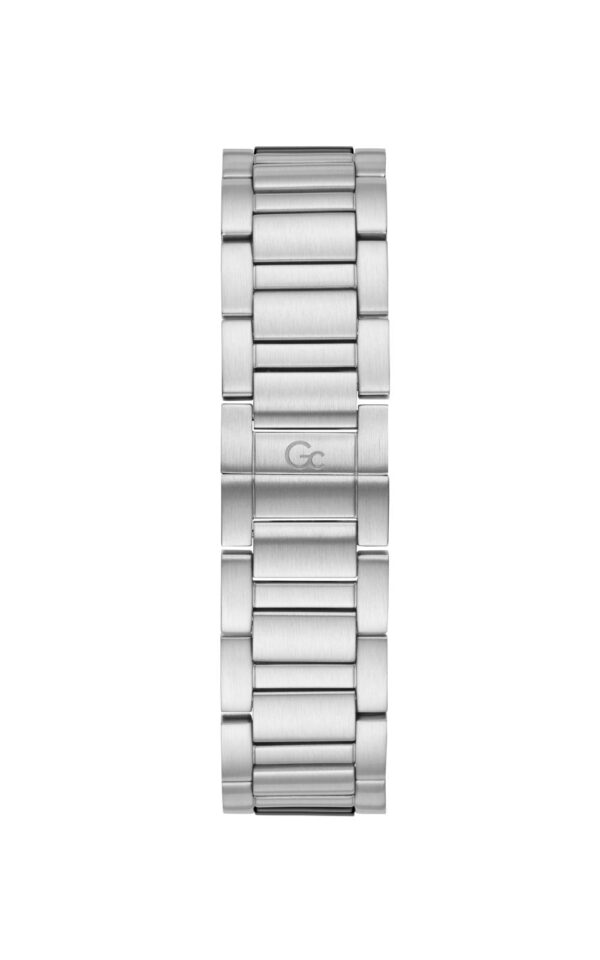 GUESS COLLECTION WATCH CABLE SPORT SILVER STAINLESS STEEL BRACELET