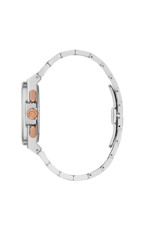 GUESS COLLECTION WATCH COUSSIN SHAPE SILVER STAINLESS STEEL BRACELET