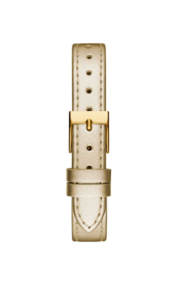 GUESS WATCH ARRAY CRYSTALS BEIGE LEATHER STRAP