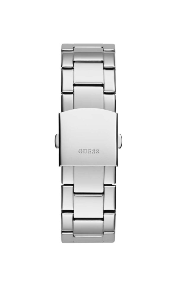 GUESS WATCH CHAMP SILVER STAINLESS STEEL BRACELET