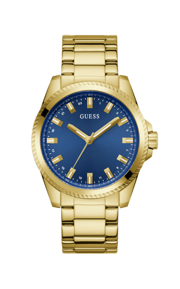 GUESS WACH GENT'S CHAMP GOLD STAINLESS STEEL BRACELET