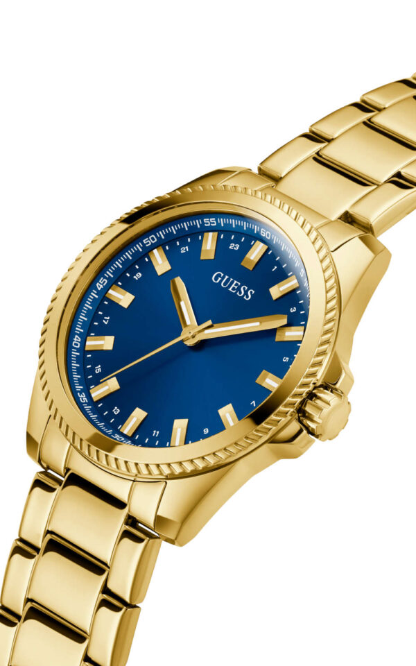 GUESS WACH GENT'S CHAMP GOLD STAINLESS STEEL BRACELET