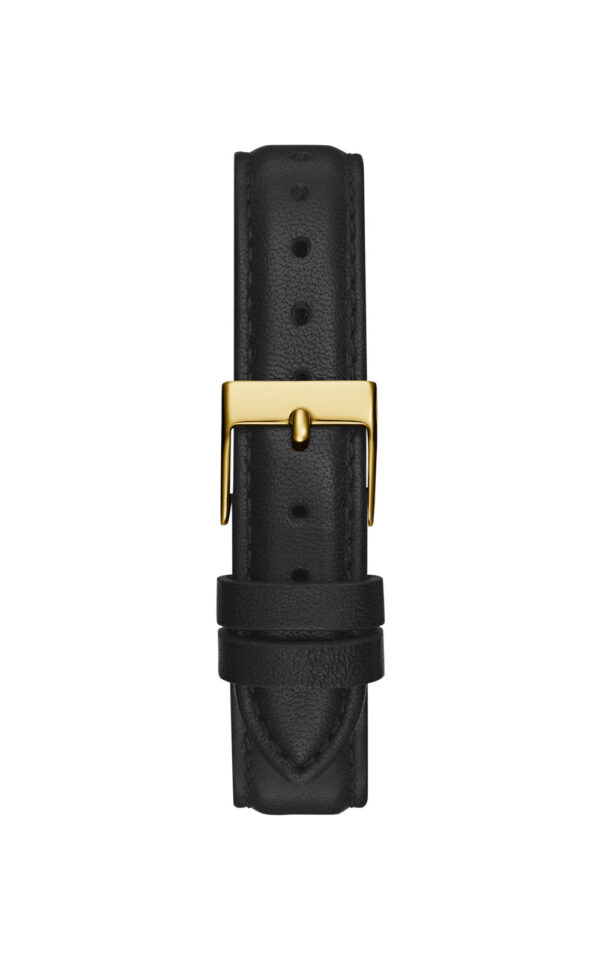 GUESS WOMAN WATCH MINI LUNA BLACK LEATHER STRAP