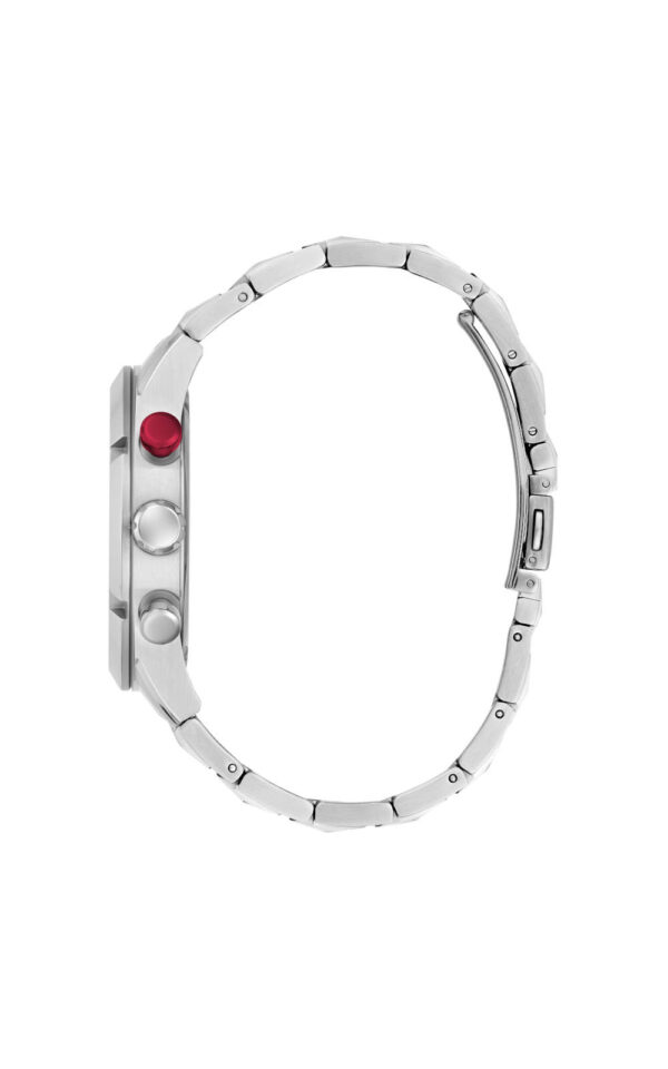 GUESS MEN WATCH RESISTANCE SILVER STAINLESS STEEL BRACELET