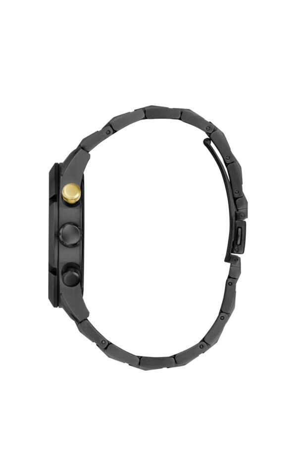GUESS MEN WATCH RESISTANCE BLACK STAINLESS STEEL BRACELET