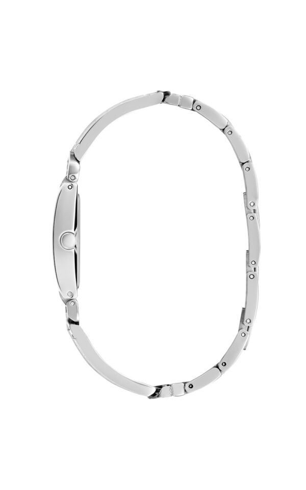 GUESS WOMAN WATCH LADIES SILVER TONE ANALOG DOUBLE STAINLESS STEEL BRACELET