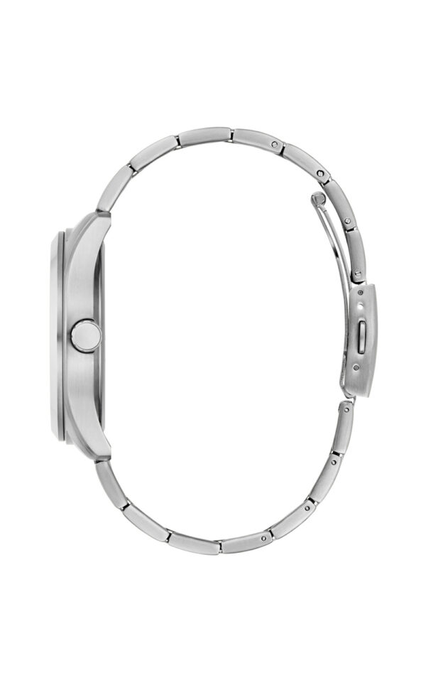 GUESS MEN WATCH ZEN SILVER STAINLESS STEEL BRACELET