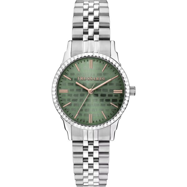 TRUSSARDI WOMAN WATCH T BENT SILVER