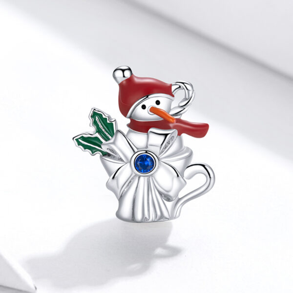 ΑΣΗΜΕΝΙΟ CHARM (925) Snowman cup