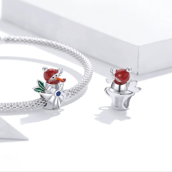 ΑΣΗΜΕΝΙΟ CHARM (925) Snowman cup