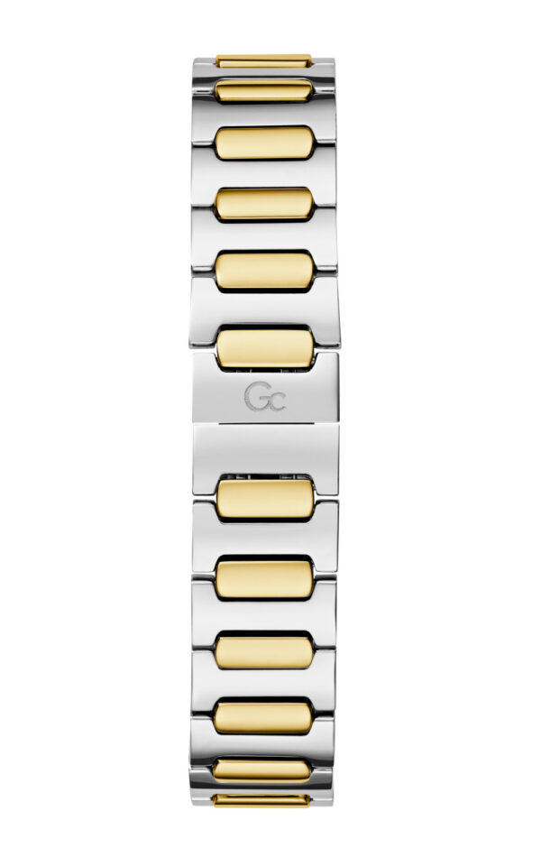 GUESS COLLECTION WOMAN WATCH VOGUE CABLE TWO TONE STAINLESS STEEL BRACELET