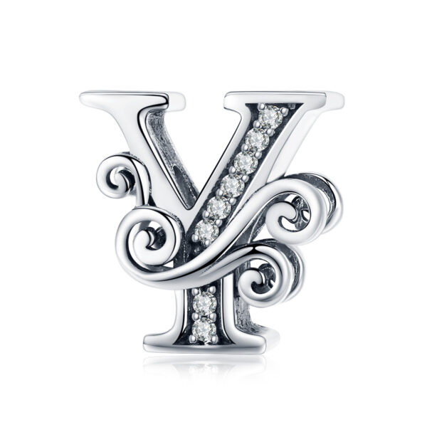 ΑΣΗΜΕΝΙΟ CHARM (925) Y calligraph