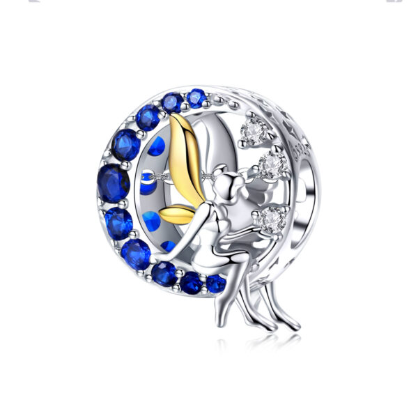 ΑΣΗΜΕΝΙΟ CHARM (925) Fairy with stones