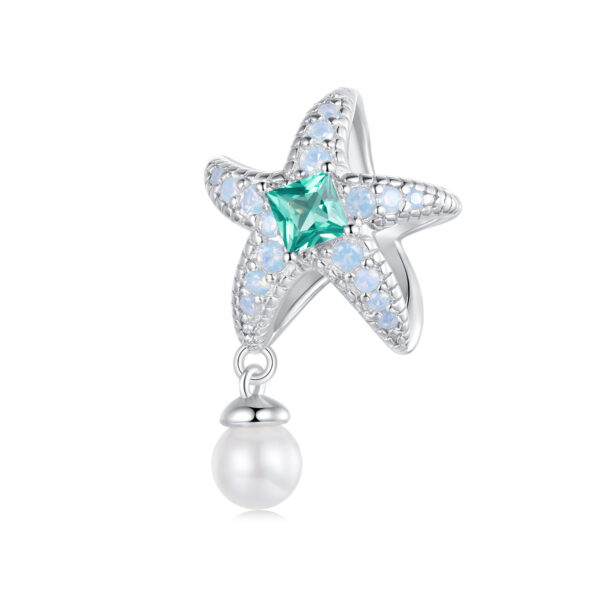 ΑΣΗΜΕΝΙΟ CHARM (925) Star with pearl