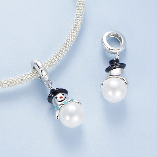 ΑΣΗΜΕΝΙΟ CHARM (925) Snow man
