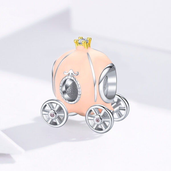 ΑΣΗΜΕΝΙΟ CHARM (925) Pampkin Cart
