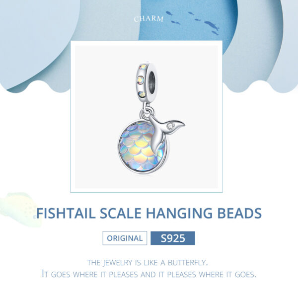 ΑΣΗΜΕΝΙΟ CHARM (925) Fish tale Bead