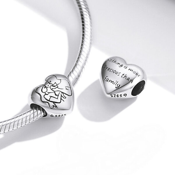 ΑΣΗΜΕΝΙΟ CHARM (925) Silver mom and dad with baby