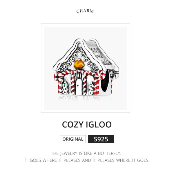 ΑΣΗΜΕΝΙΟ CHARM (925) Cozy Igloo