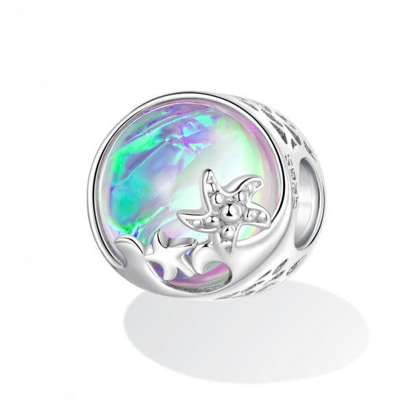 ΑΣΗΜΕΝΙΟ CHARM (925) Beach and waves charm