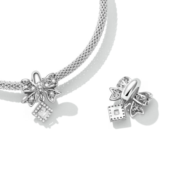 ΑΣΗΜΕΝΙΟ CHARM (925) Lace Bow
