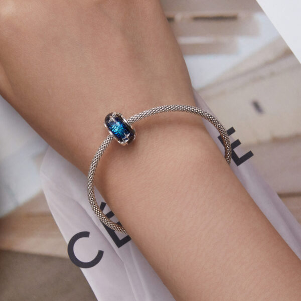ΑΣΗΜΕΝΙΟ CHARM (925) Blue sky