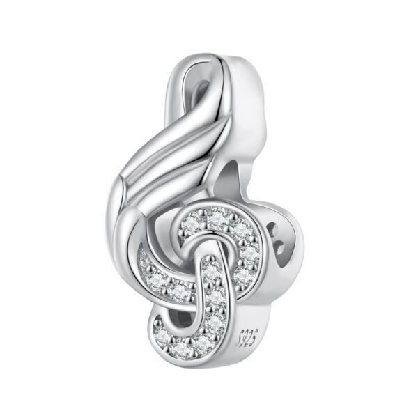 ΑΣΗΜΕΝΙΟ CHARM (925) Musical Note