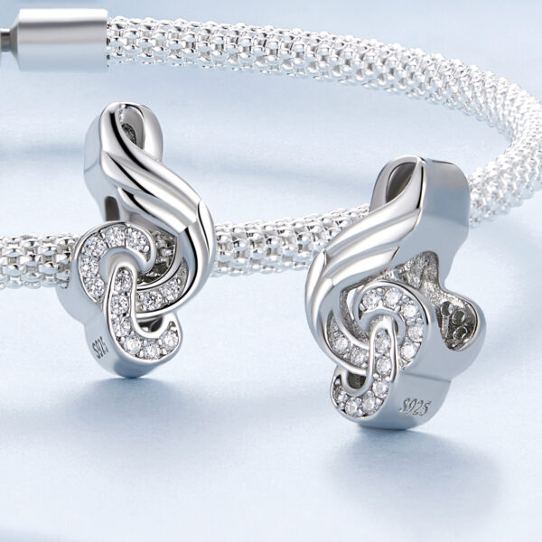 ΑΣΗΜΕΝΙΟ CHARM (925) Musical Note