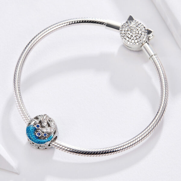 ΑΣΗΜΕΝΙΟ CHARM (925) Blue mermaid