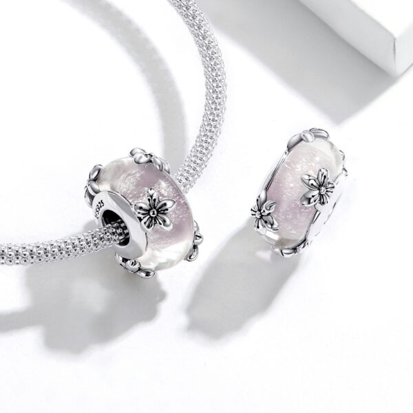 ΑΣΗΜΕΝΙΟ CHARM (925) Silver white stone