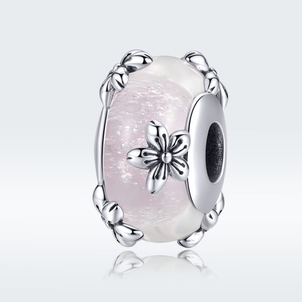 ΑΣΗΜΕΝΙΟ CHARM (925) Silver white stone