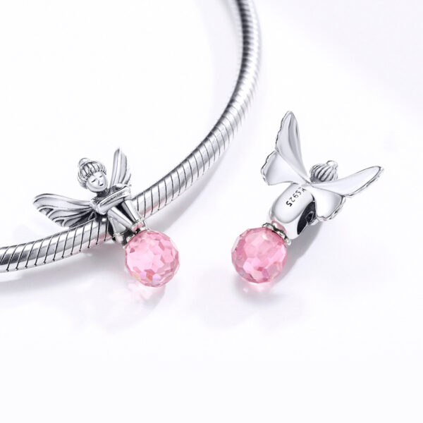 ΑΣΗΜΕΝΙΟ CHARM (925) Flower elf