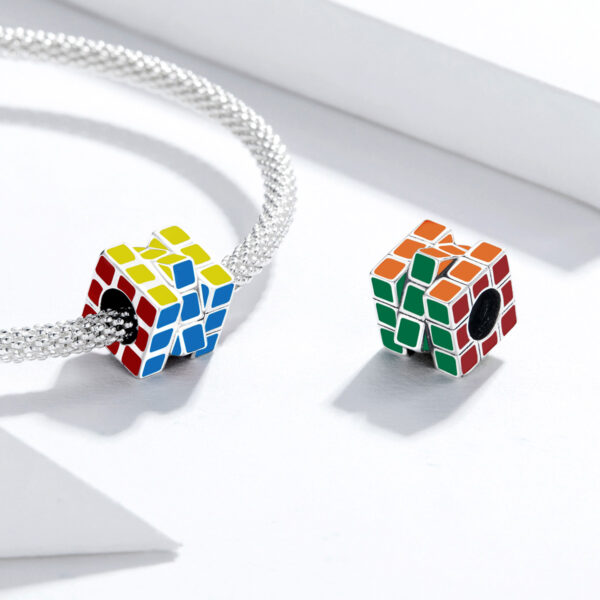 ΑΣΗΜΕΝΙΟ CHARM (925) Rubic Cube