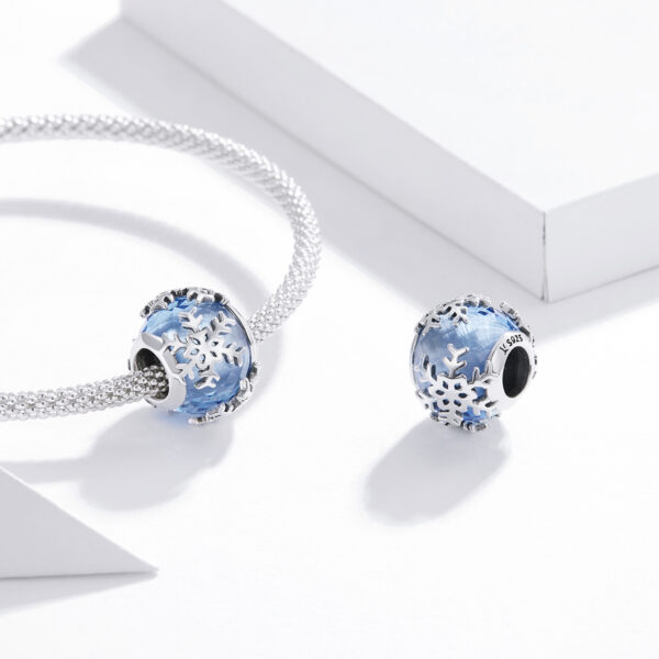 ΑΣΗΜΕΝΙΟ CHARM (925) Snow flake