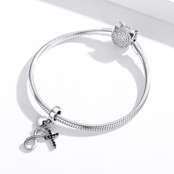 ΑΣΗΜΕΝΙΟ CHARM (925) Infinity Symbol