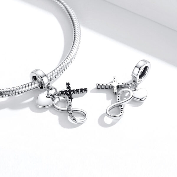 ΑΣΗΜΕΝΙΟ CHARM (925) Infinity Symbol
