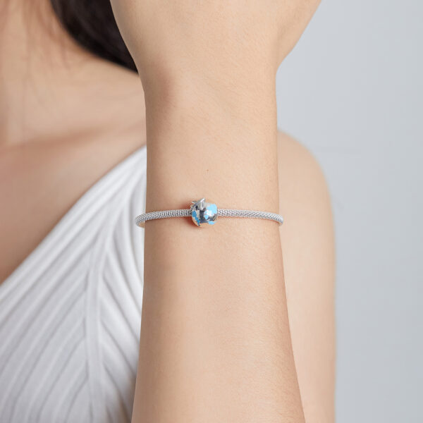 ΑΣΗΜΕΝΙΟ CHARM (925) Airplane travel all over the world