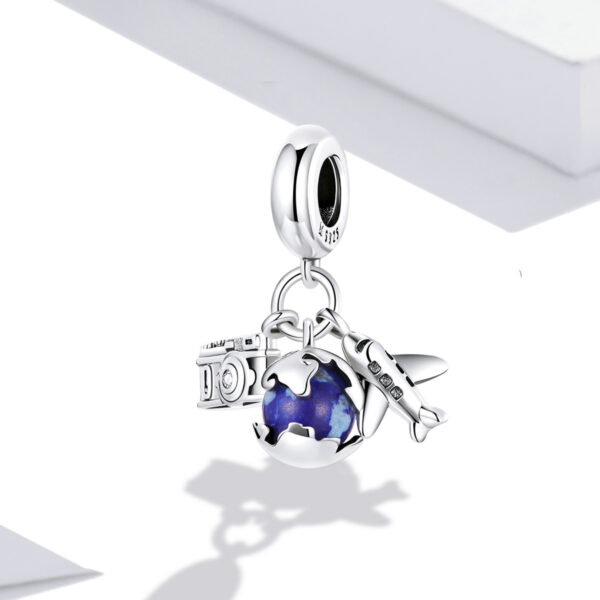 ΑΣΗΜΕΝΙΟ CHARM (925) Airplane travel mix