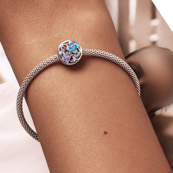 ΑΣΗΜΕΝΙΟ CHARM (925) Blossom charm