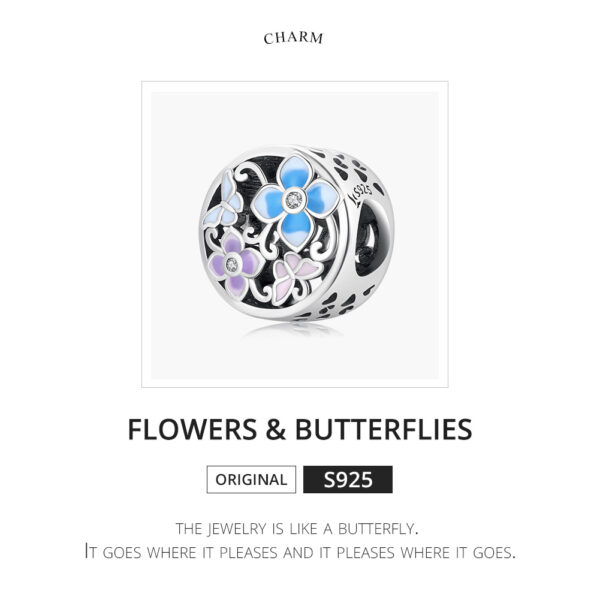 ΑΣΗΜΕΝΙΟ CHARM (925) Blossom charm