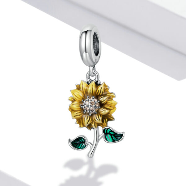 ΑΣΗΜΕΝΙΟ CHARM (925) Sunflower