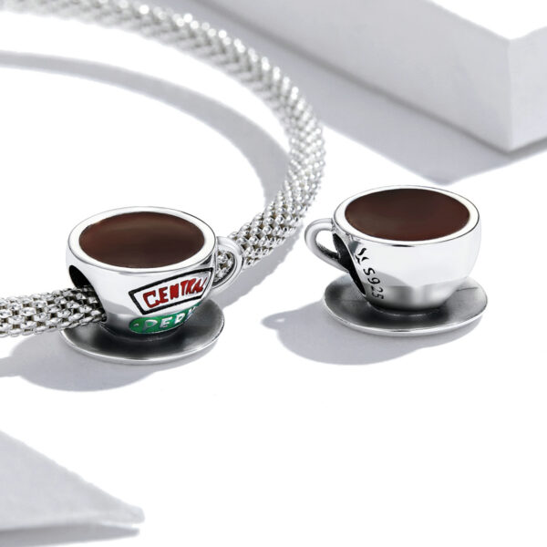 ΑΣΗΜΕΝΙΟ CHARM (925) Central Perk coffee