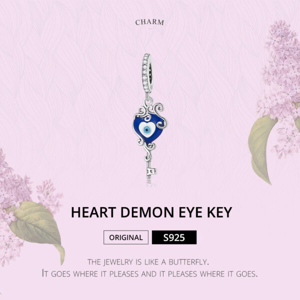 ΑΣΗΜΕΝΙΟ CHARM (925) Eye Key