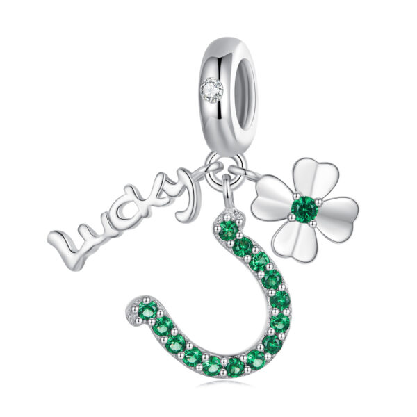 ΑΣΗΜΕΝΙΟ CHARM (925) L U C K Y