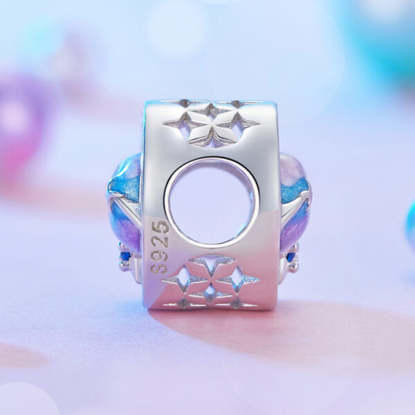 ΑΣΗΜΕΝΙΟ CHARM (925) Colorful Galaxy