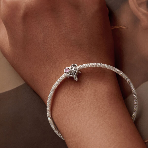 ΑΣΗΜΕΝΙΟ CHARM (925) Love heart faith