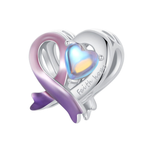 ΑΣΗΜΕΝΙΟ CHARM (925) Faith hope